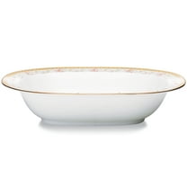 Noritake Blooming Splendor Oval Vegetable Serving Bowl