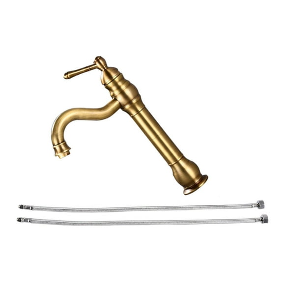 fastboy Bassin d'Évier Gadget de Cuisine Amélioration de la Maison Accessoires Ménagers Exquis Récipient Antique Mélangeur Froid Chaud Type 1