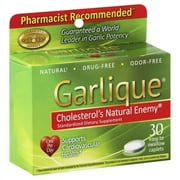 Chattem Garlique Cholesterols Natural Enemy, 30 ea