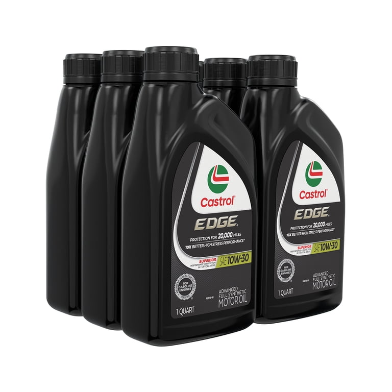 Castrol, Synthetic Motor Oil, 10W-30, Case of 6, Full Synthetic