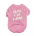 thumbnail image 2 of Ympkerial Funny Dog Shirts for Puppies Soft Cotton Breathable Pet Apparel Cute Sleeveless Tank Top with Playful Print Design Comfortable Casual Wear for Small Medium Large Breed Dogs Pink, 2 of 7