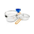 thumbnail image 1 of GSI Outdoors Stainless 1-Person Mess Kit for Camping and Backpacking, 1 of 4
