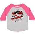 thumbnail image 3 of Inktastic My Grandma Loves Me with Cute Ladybugs Boys or Girls Toddler T-Shirt, 3 of 5