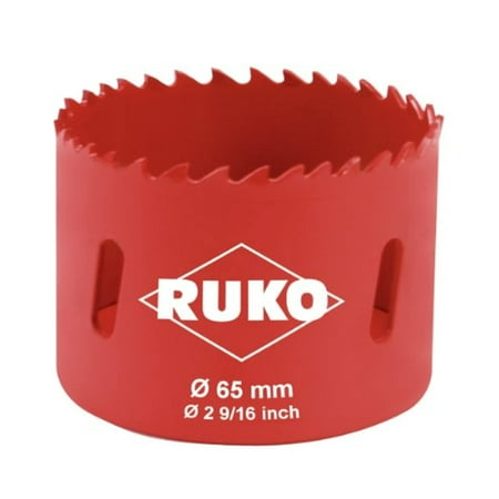 UPC: 4007140006868 | ruko 106065 high speed steel bi-metal hole saw  2-9/16