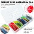 thumbnail image 3 of FREE FISHER Ned Fishing Bait, Shrimp Bait Fishing Lure,Worm Lure Set, 71Pcs Lead Hook with Soft Plastic Lures Kit, 3 of 9