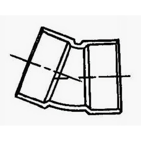 Charlotte Pipe 1-1/2 in. Hub x 1-1/2 in. Dia. Hub PVC Elbow