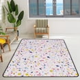 thumbnail image 3 of Coolnut Area Rug Terrazzo Pattern Nursery Rug Floor Mat Kids Playing Mat 7' x 5' (80 x 58 in) for Living Room Bedroom, 3 of 6