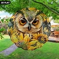 thumbnail image 2 of Owl Sunflower Butterfly Garden Wind Spinner 3D Metal Wind Chimes Decoration Ourdoor Chimes for Door Window Balconie Bedroom 9.8 in, 2 of 7