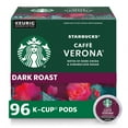 thumbnail image 1 of Starbucks K-Cup Coffee Pods, Dark Roast GJM1 Coffee, Caffè Verona for Keurig Brewers, 100% Arabica, 4 boxes (96 pods total), 1 of 3