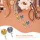 thumbnail image 3 of FOMIYES 80Jgo Sujetapines Para Pines De En Color Plateado Ideal Para Manualidades Y Joyería, 3 of 6