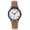 Brown -BJ43, variant on Resicozy Women's PU Leather Strap Watches Womens Roman Numerals Classic Business Casual Ladies Round Dial Wrist Watch Black