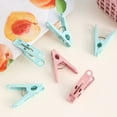 thumbnail image 7 of Mikilon 30Pcs Clothes Peg Clip Pins,Pink Rope Clip Hanging Clothes line Windproof Hanger Sock Clothes Drying Peg PP Plastic Clips Hooks, 7 of 7