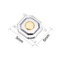 thumbnail image 4 of 5PCS 5x5x1.5mm PCB Surface Mounted Devices SMT Mount 4 Pins Push SPST Tactile Tact Switch, 4 of 4