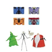 The Nightmare Before Christmas Deluxe Lighted Action Figure Box Set + Transformers Micromaster WFC-GS10 1.5-inch Soundwave Spy Patrol 3rd Unit 4-Pack, Pack of 2