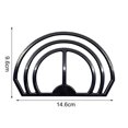 thumbnail image 6 of UDIYO 4Pcs Hat Brim Bender, Hat Curving Band with Two Curve Option, Hat Shaper Stand Design, Hat Racks For Baseball Caps & Cowboy Hat Organizer, Fitted Hat Brim Bender, 6 of 8