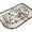 A, variant on Half Bath Mat Fit Under Door Non Washable Bathroom Mat With Rubber Backing Absorbent Woven Half Round Shower Rug Flower Bath Rugs 17.72"x27.56"(13 Styles) Blanket Preppy 8 by 5 Rug Wool Throws Living