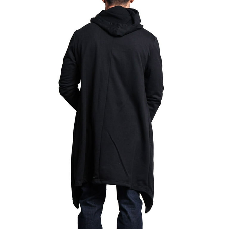 Victorious Long Length Drape Cape Cardigan Hoodie - Multiple