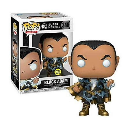 Funko DC Heroes Pop! Black Adam (Glow-in-The-Dark) Exclusive #348