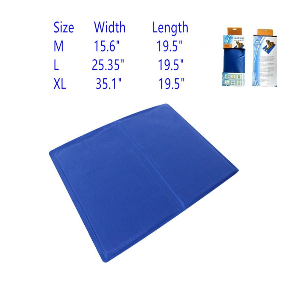 Cooling Mat for Dogs Cats,Summer Cooling Pads,Summer Cooling Sleeping Kennel Mat,35.1"x19.5"