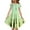 Light Green, variant on shoper Girls Spring Dresses Size 12-14 Crew Neck Ruffled Sleeve Gradient Color Layered Cute Casual Dresses Dance Clothes Summer Maxi Dress for 5-14 Years Blue 150