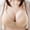 Beige bras, variant on Womens Underwire Bras Ladies Plus Size Comfort Lightweight Compression Bra Daily Plus Size Full Figure Seamless Underwear Bras