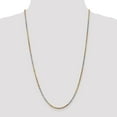 thumbnail image 2 of 14K Tri-Color Gold 2.5mm Diamond Cut Rope Chain 20 IN, 2 of 5