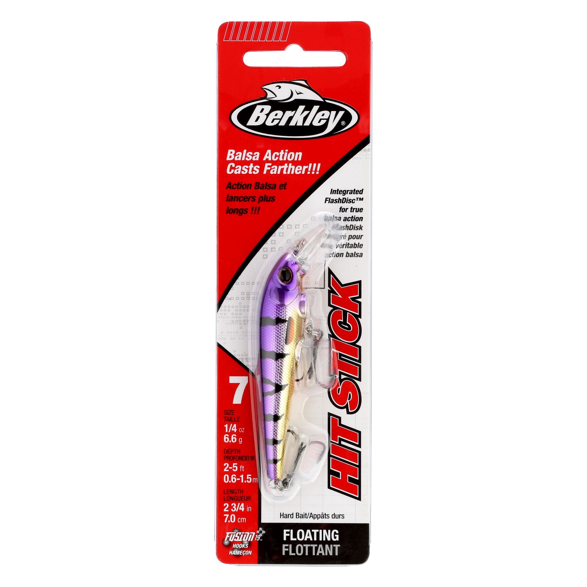 Berkley Hit Stick, 2.75 in, Crankbaits, Viking Perch (1 Count)