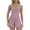 Light Purple, variant on Women's Sleeveless Tennis Dress Summer Pleated Yoga Workout Mini Dresses with Built-in Shorts Spaghetti Strap Athletic Romper Short Sundress