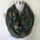 thumbnail image 3 of 10 uds/lote bufanda infinita con estampado floral de moda bufanda con lazo de hojas bufanda de mujer de gran oferta pañuelo de flores bufanda larga de señora, 3 of 5