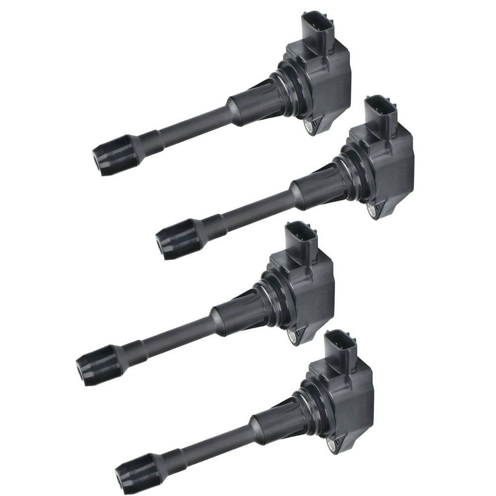 Set of 4 Ignition Coils Compatible with 20072017 Nissan Altima 2.5L L4