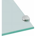 thumbnail image 3 of Abrazadera de vidrio Soporte para estante de vidrio Soporte para estante de pared Abrazadera ajustable, vidrio adaptable de 8-10 mm de espesor, acabado pulido de acero inoxidable, 4 piezas,, 3 of 5
