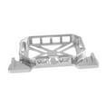 thumbnail image 2 of Accesorios de decoración de equipaje de techo de automóviles RC Aleación de aluminio de aluminio Fácil de instalar Part de actualización de automóvil Plata, 2 of 8