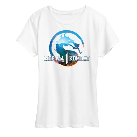 Mortal Kombat - Mk1 Logo - Women's Short Sleeve Graphic T-Shirt