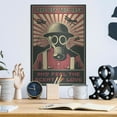 thumbnail image 6 of Luxe Metal Art 'Gas Mask' Metal Wall Art, 12"x16", 6 of 9