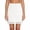 White, variant on Women Half Slips Lace Trim Underskirt Above Knee Half Slip for Under Dresses