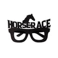 thumbnail image 3 of Horse Racing Festival Glasses Festival Party Dressup Photo Props Horse Riding Style Glasses Party Decoration Birthday Party Party Adults Girl Party for Kids 8- Party Decorations Theme Event Table, 3 of 3