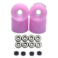 thumbnail image 1 of jinwen 4 Pcs avec Roulements Pièces Roues en PU Matériau d'Absorption des Chocs 70mm Roues Cruiser Rose, 1 of 9