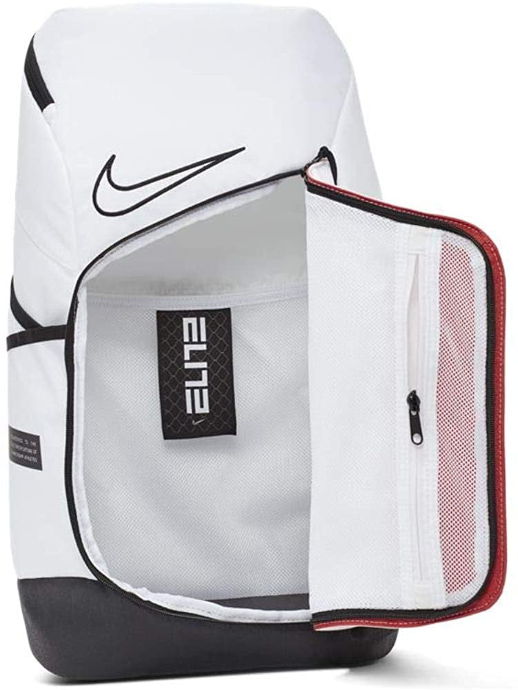white nike basketball backpack