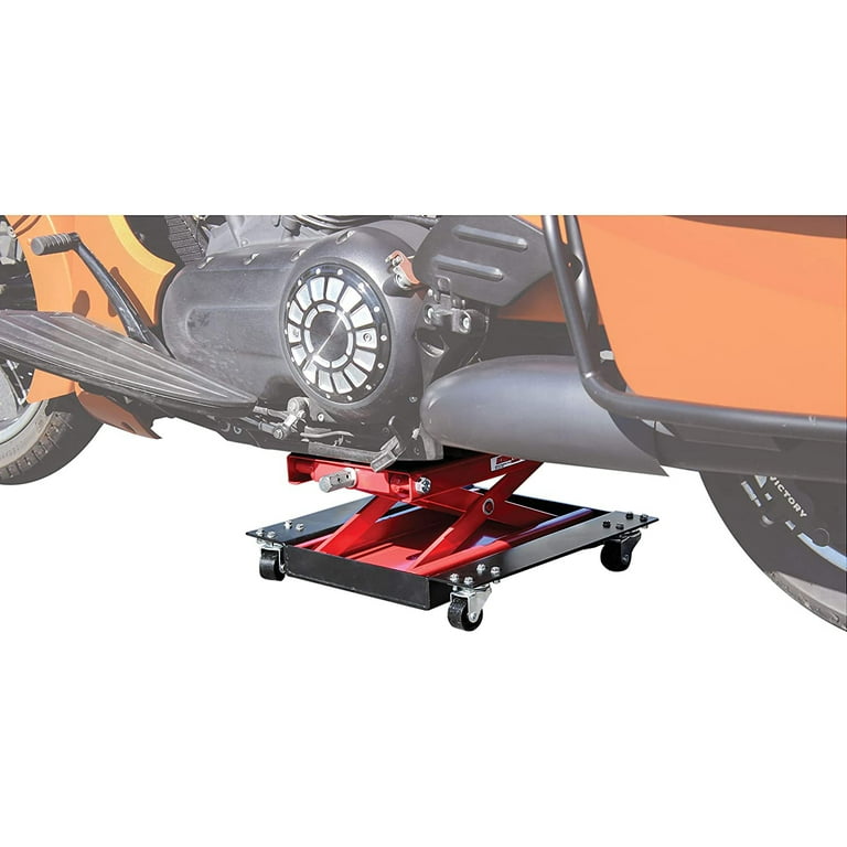 Extreme Max 1100 lb. Amplio elevador para motocicleta, Without Dolly, ancho