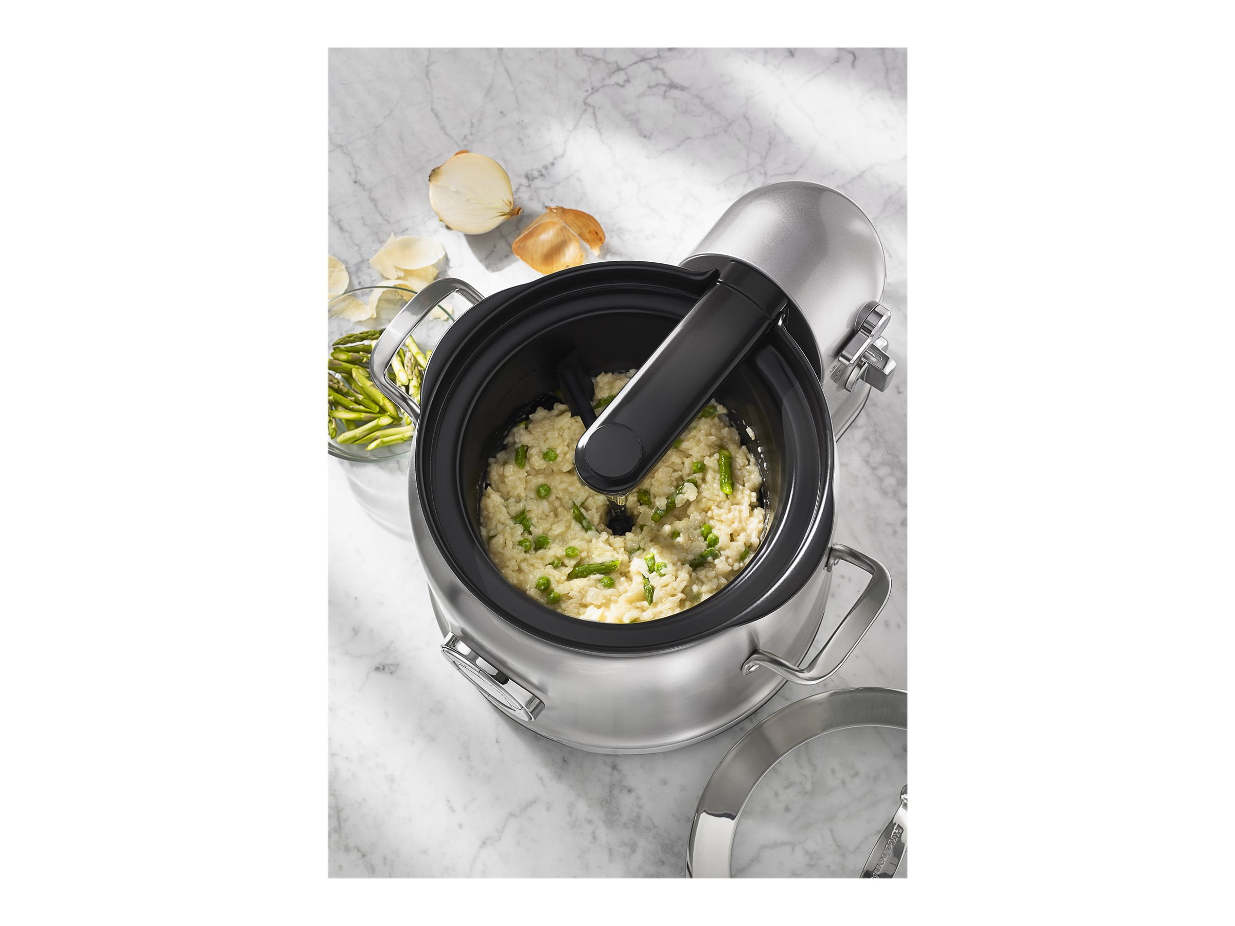 KitchenAid KMC4241SS Electric Multi Steamer Slow Cooker 4 Qt