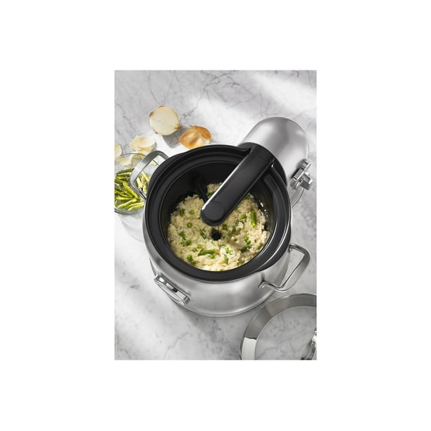 KitchenAid KMC4241SS Electric Multi Steamer Slow Cooker 4 Qt Stainless Steel