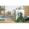 thumbnail image 2 of Ahgly Company Machine Washable Indoor Rectangle Transitional Dark Forest Green Area Rugs, 4' x 6', 2 of 7