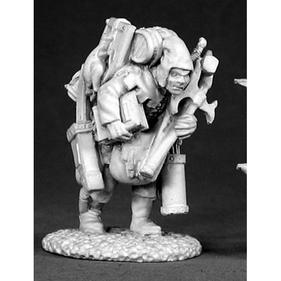 Reaper Miniatures Overladen Henchman #02572 Dark Heaven Legends Unpainted Metal