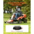 thumbnail image 2 of KFFKFF Universal Air Ride Seat Suspension Kit Without Slider Track, Compatible with Zero Turn Lawn Mowers, Includes Dust Cover, Suitable for Tractors, Forklifts, and Bulldozers, 2 of 9