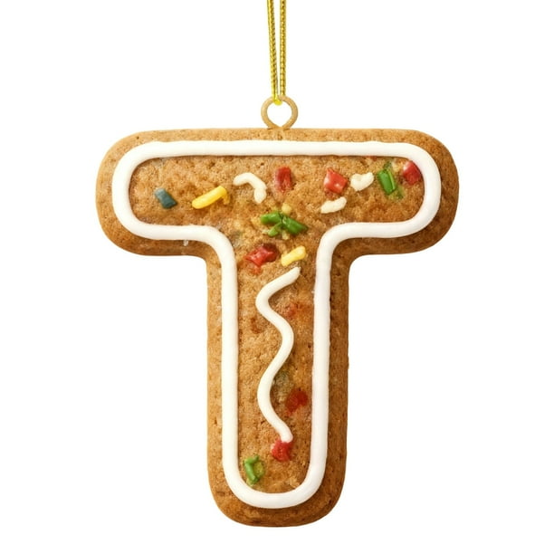 Adorno Navideño con 26 Letras, Colgante para Árbol de Navidad, Adornos Personalizados, Decoración Navideña, Decoración Colgante para Árbol de Navidad.