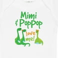 thumbnail image 4 of Inktastic Mimi and Poppop Love Me Grandson Dinosaur Boys Baby Bodysuit, 4 of 5