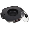 thumbnail image 1 of Hytrove Hot Pot Cooker Electric Hotpot Pot Heating Non Stick Coating 1Pcs, 1 of 8