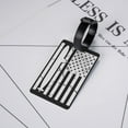 thumbnail image 5 of Luggage Tags for Suitcases, Submarine Vintage Flag Leather Bag Luggage Tags ID Label Tags Privacy Protection Travel Bag Labels, 5 of 6