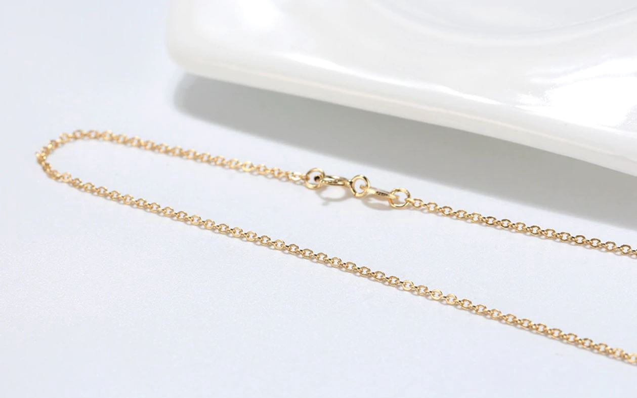 Initial Heart Charms Gold Plated  Sterling Silver Womens Ginger Lyne Collection