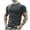 Grey, variant on Mens T Shirts Man Elastic Workout Gym Muscle Shorts Sleeve Shirts Athletic Warm Keepting Casual T Shirts for Men Size:XL